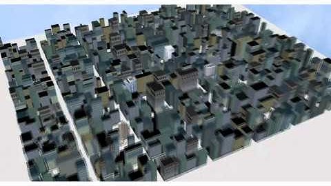 Focus+context route zooming in 3D City