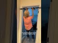 Grandma doing pull ups