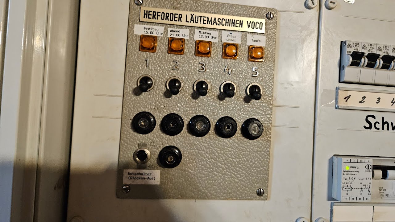 Nürnberg (N) Lichtenhof evang. Gustav Adolf Gedächtniskirche : Einschalten vom Vollgeläut