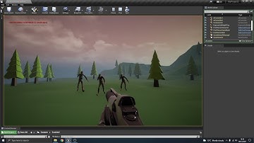Unreal Engine - Animations - Blend Space & State Machine (using Zombies) - Part 2