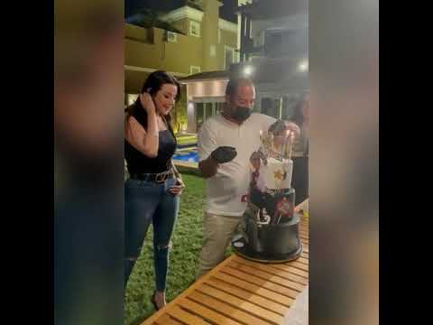 ابنة اصالة تحتفل بعيد ميلاد رضوى الشربيني