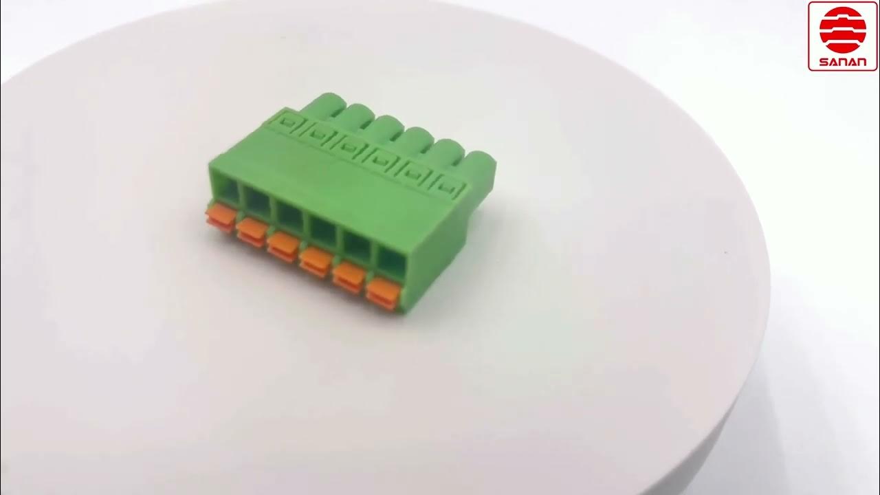 Terminal Block Spring Type YouTube