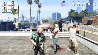 GTA 6 - Franklin, Michael and Trevor's Five Star Escape # 142