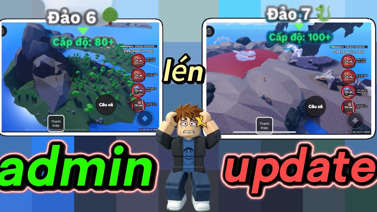 update bí mật đảo 6 và 7 trong titan fishsing! 