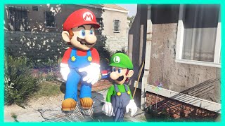 Mario Roasts Luigi (GTA 5 Mods)