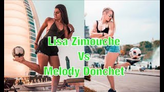 Melody Donchet Vs Lisa Zimouche | Pro female freestyle | Who is the best ?