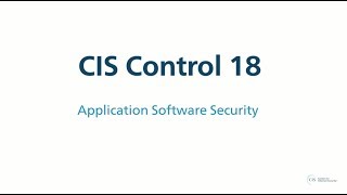 CIS Control 18 (v7) - Application Software Security