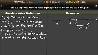 GMAT Sample Questions - Absolute Value Definition