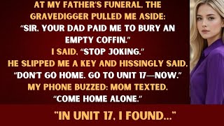 At My Father's Funeral, the Gravedigger Grabbed Me: "Don't Go Home — Unit 17 Holds the Truth"