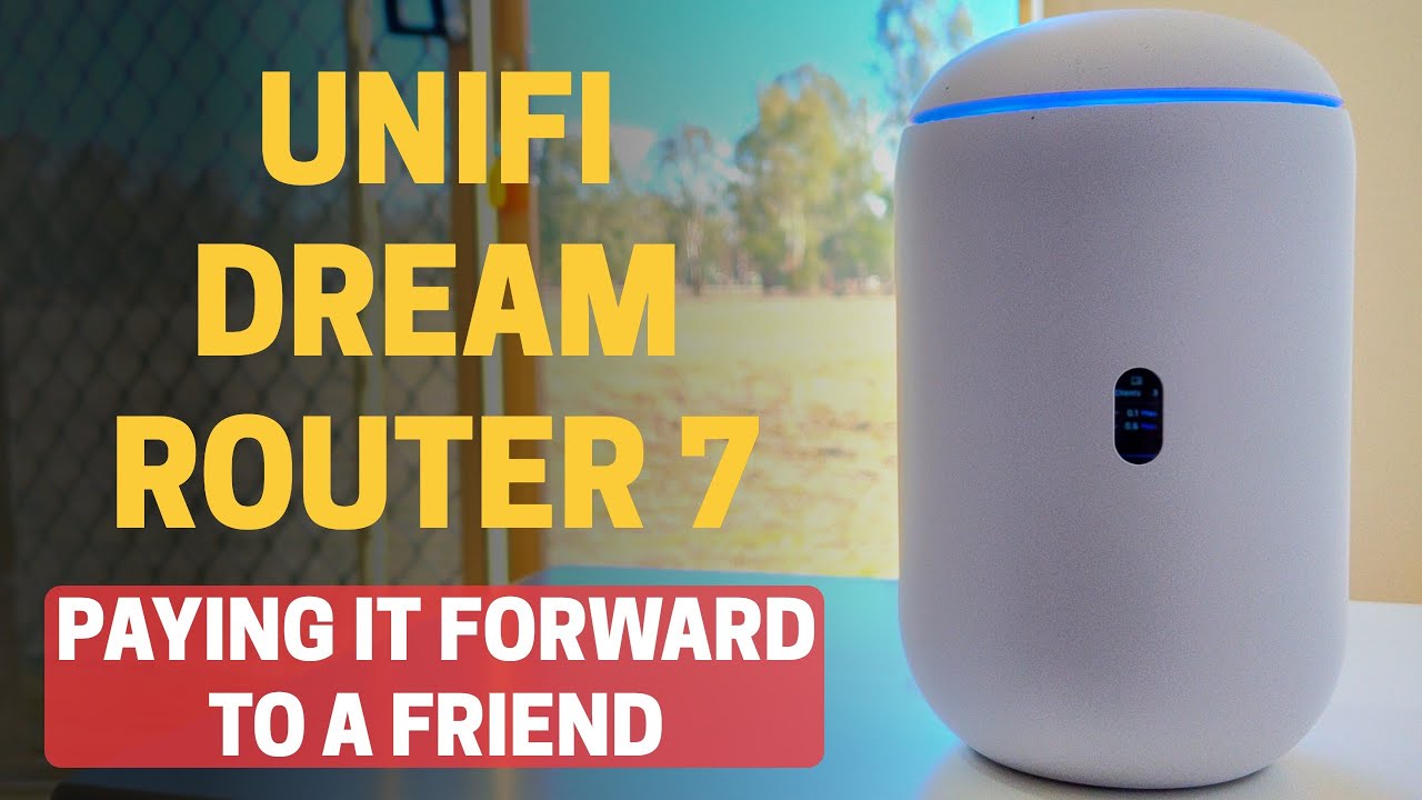 Unifi Dream Router 7 - and what I do with old devices