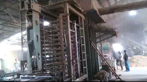 Small capacity particle board production line making machines