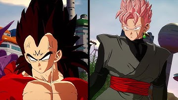 Team Majin Vegeta SSJ4 VS Team Future Gohan Black (CPU VS CPU) - Dragon Ball Sparking! Zero Mods