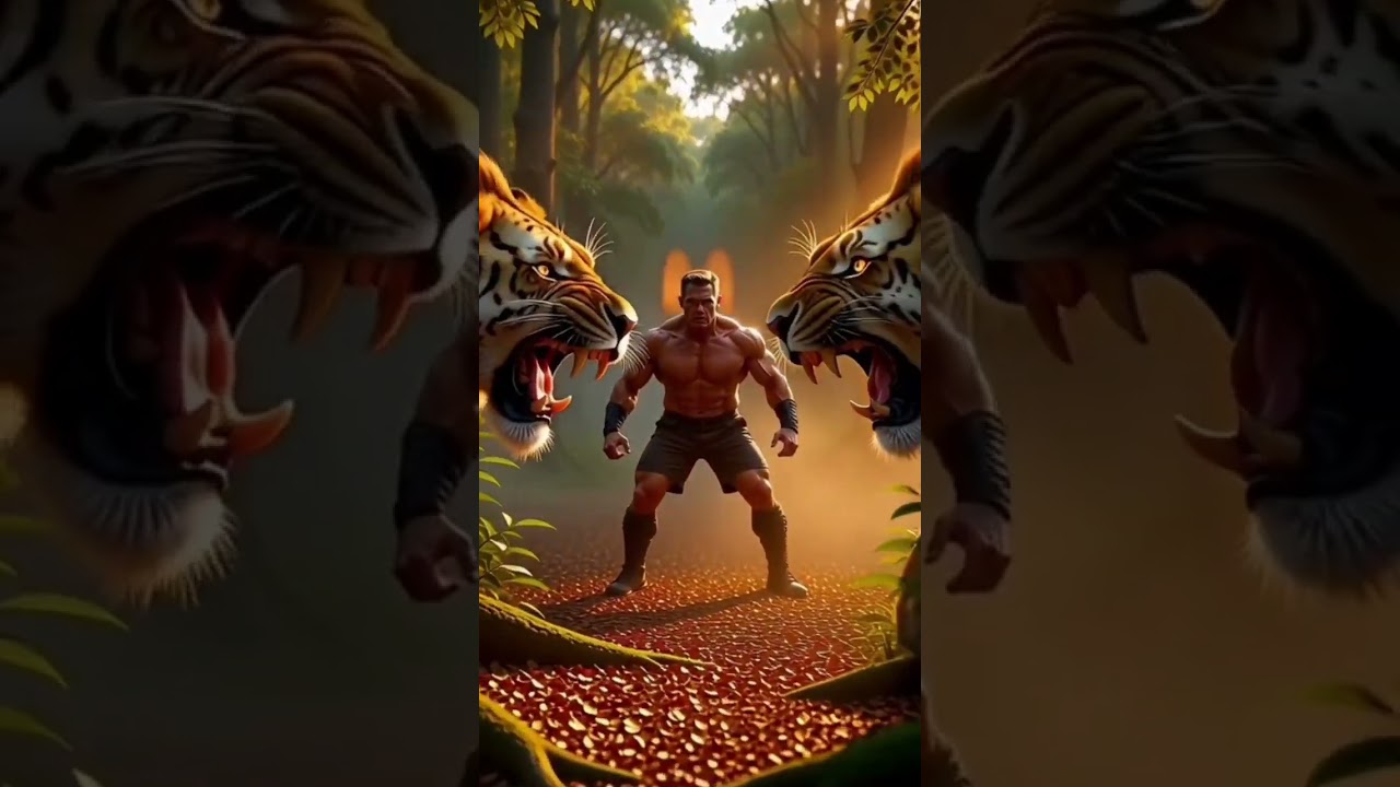 When John Cena faces the king of the jungle, only power speaks.Tags:
