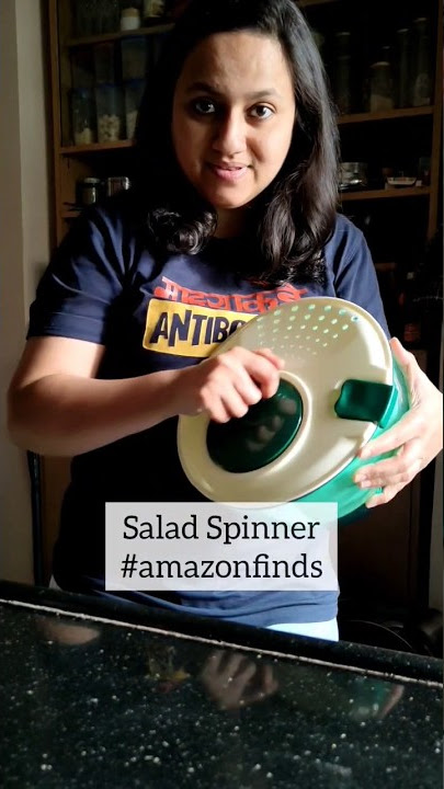 Jumbo Salad Spinner - Fast Extra Large Bowl - Efficient Lettuce Dryer