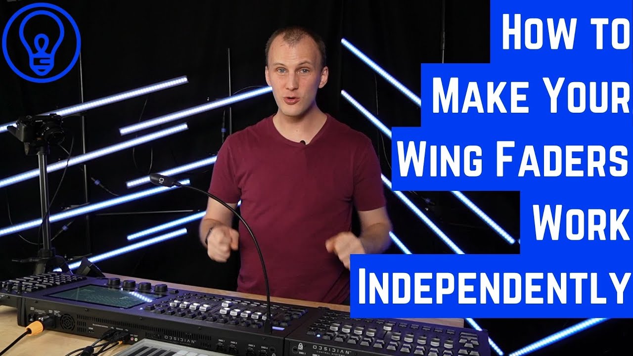 How To Make Your Onyx Wing Faders Work Independently (for NX Wing, NX P