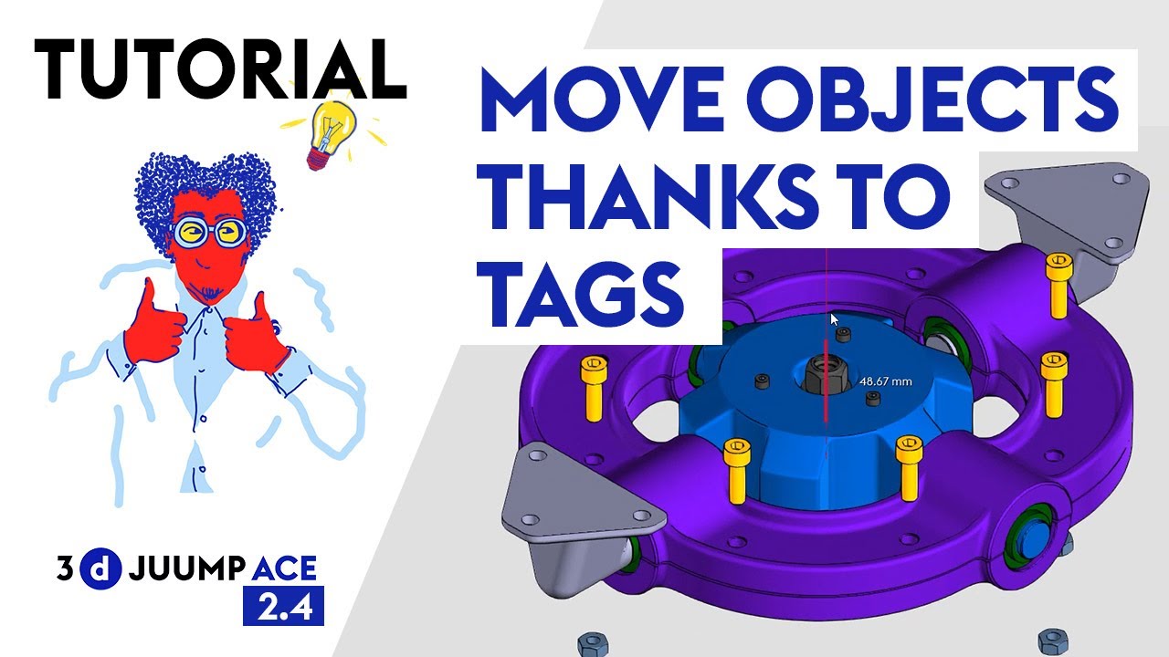 3D Juump Ace Tutorial - Move objects thanks to tags