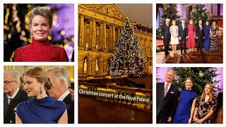 Belgian Royal Family attended the Traditional Christmas Concert at the Royal Palace