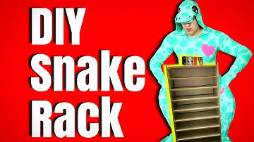 DIY Snake Rack - With Plans