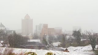 Early snowstorm in Roanoke leads to slick roads, fire safety reminders