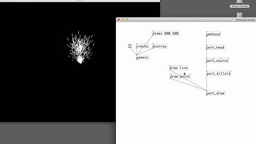 VA3460 Embodied Interaction - Puredata lesson014a Particle System 1