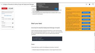 Configure a Firewall and Startup Script with Deployment Manager