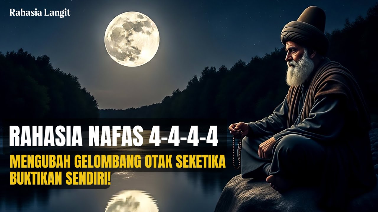 BUKAN SIHIR, TAPI SAINS! AHLI SARAF TAKJUB DENGAN RAHASIA KUNO NAFAS 4444 MENGUBAH GELOMBANG OTAK 🌀