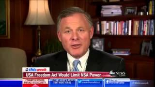 Chairman Burr joins ABC's This Week and discusses the Patriot Act and Islamic State Threat