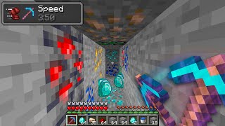 This Trick lets you INSTA MINE Without a Beacon! (Minecraft Bedrock)