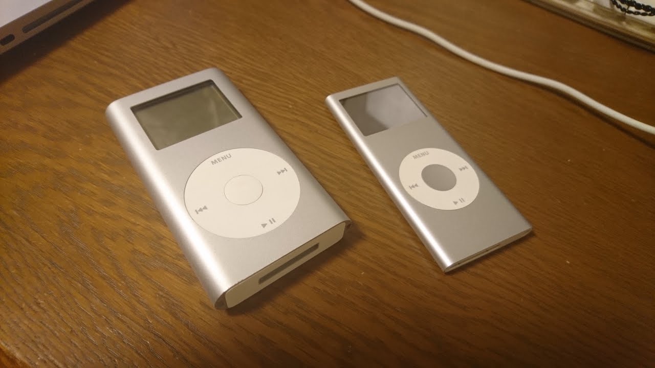 iPod miniとiPod nanoを紹介してみる - YouTube