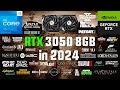 Rtx 3050 test in 40 games in 2024