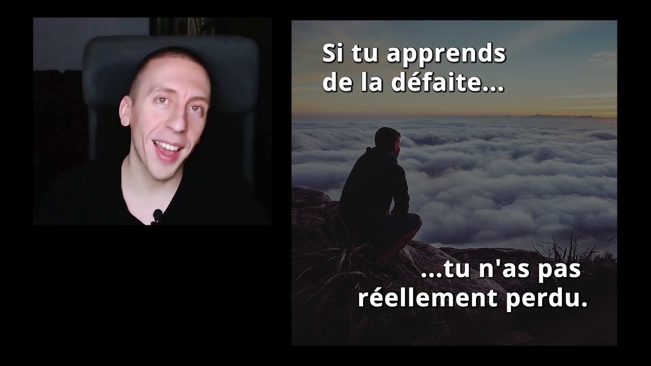 Si Tu Apprends De La Defaite Tu N As Pas Reellement Perdu Citation Inspirante 008 Youtube