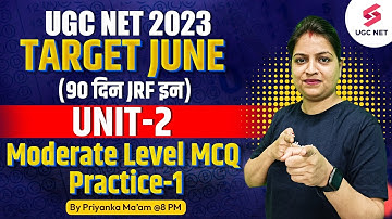 UGC NET 2023 | Commerce | June 2023 (UNIT-2) Moderate Level MCQ Practice-1 | Priyanka Ma