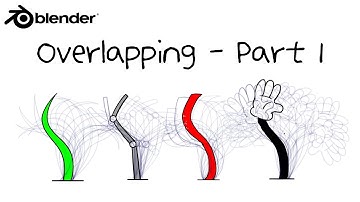 Twelve Principles of Animation - Overlapping (Part 1) #blender #animation #tutorial