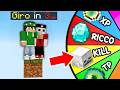 GIRA LA RUOTA DELLA (S)FORTUNA su UN SOLO BLOCCO di MINECRAFT!