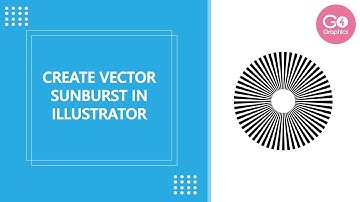 Make a Vector Sunburst Quickly and Easily in Illustrator