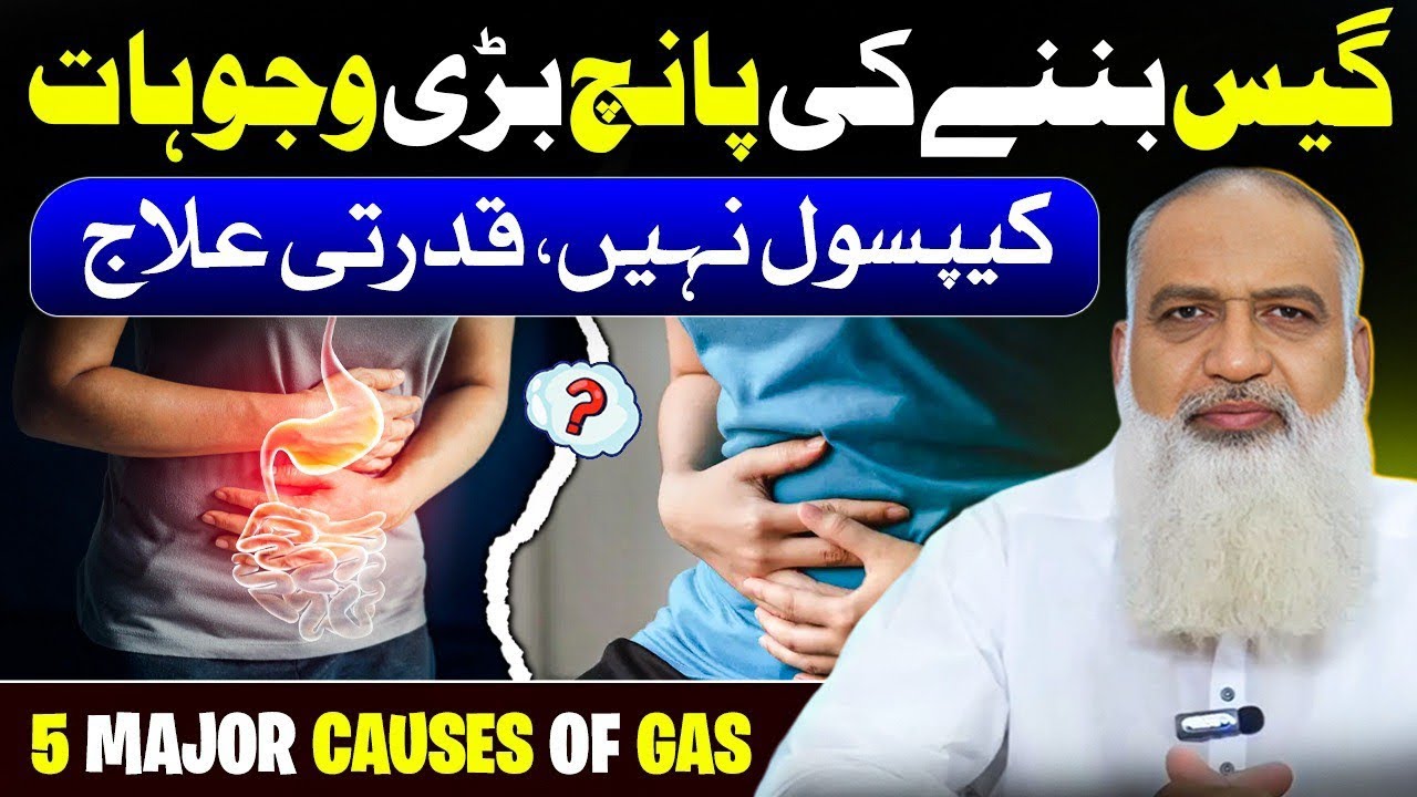 Stomach Gas Problem | Maida Mein Gas Banney Ki 5 Bari Wajuhat