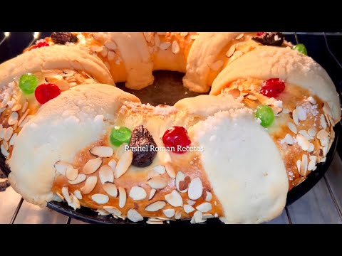 ROSCA DE REYES receta facil sin batidora😋