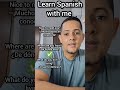Learn Spanish with daily practical phrases