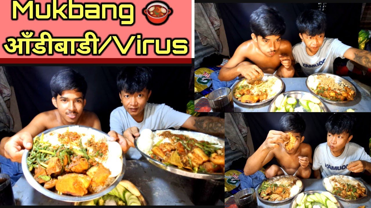 Mukbng aayo hai satiharu😂|| aadibadi ra mero 🤪 virusvlog