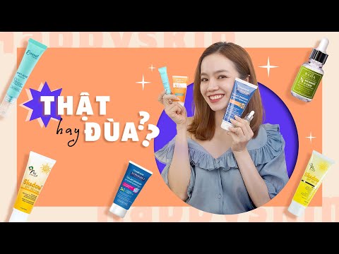 Video Thực chất các sp được claim là cho DA DẦU MỤN!!! Cos... - youtube