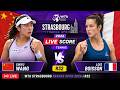 Xinyu Wang vs Lois Boisson 🎾LIVE SCORE TENNIS WTA STRASBOURG FRANCE OPEN 2026 | R32