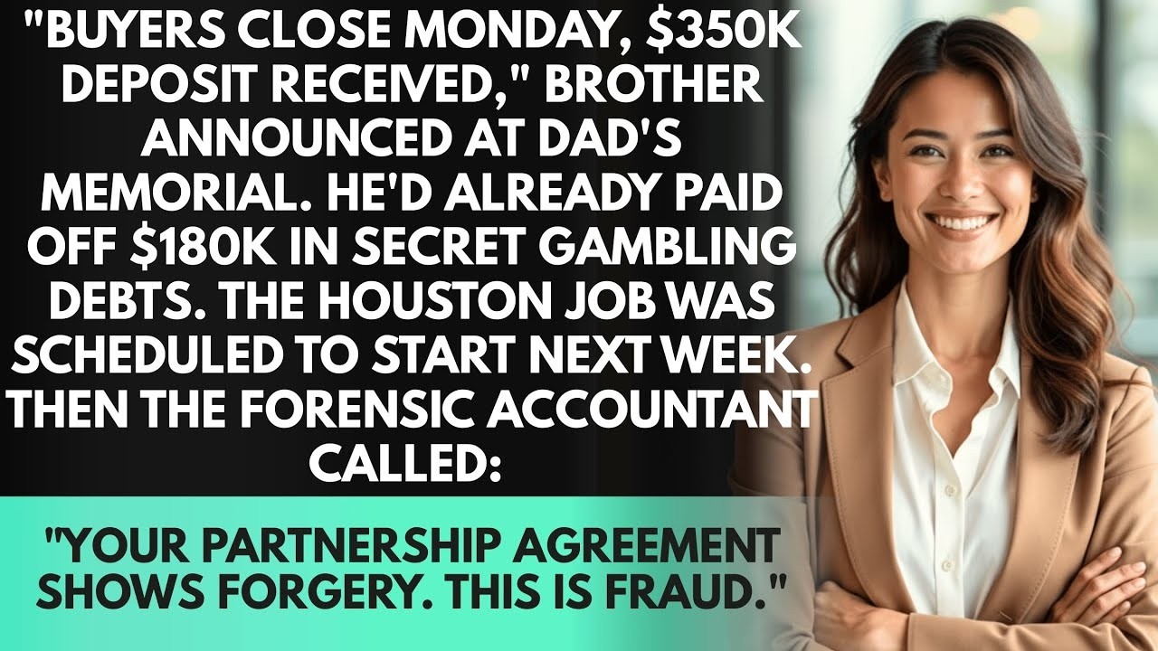 Brother Sold My Manufacturing Business For $1.2M — Until The Forensic Accountant Found Dad's..