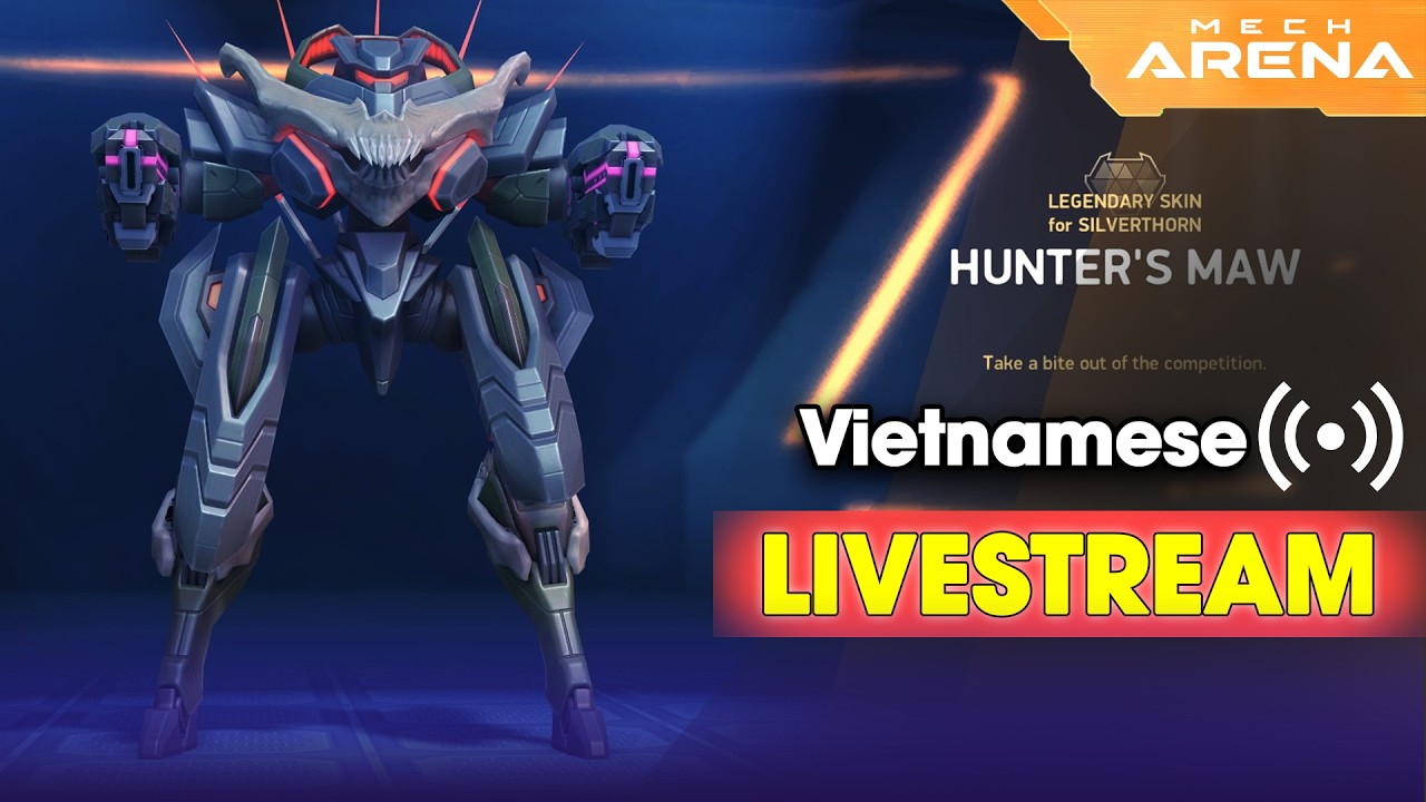 Đến Lúc Thử Đồ Mới Rồi😎 Mech Arena livestream
