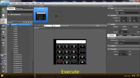STM32 GUI Builder - Calculator