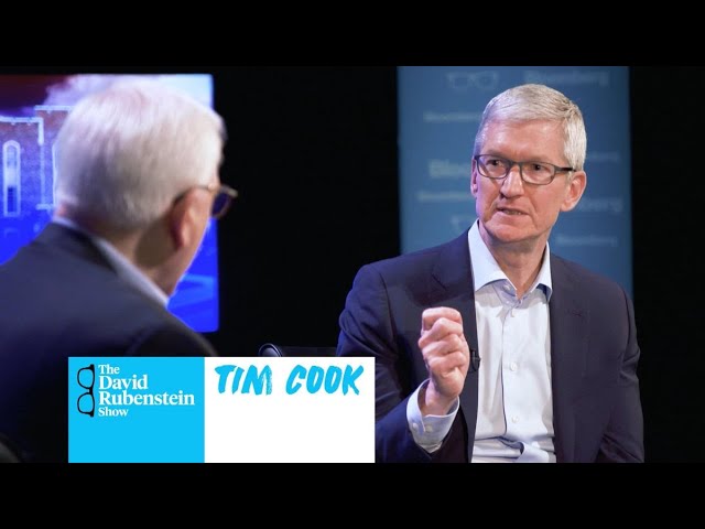 Apple CEO Tim Cook on The David Rubenstein Show