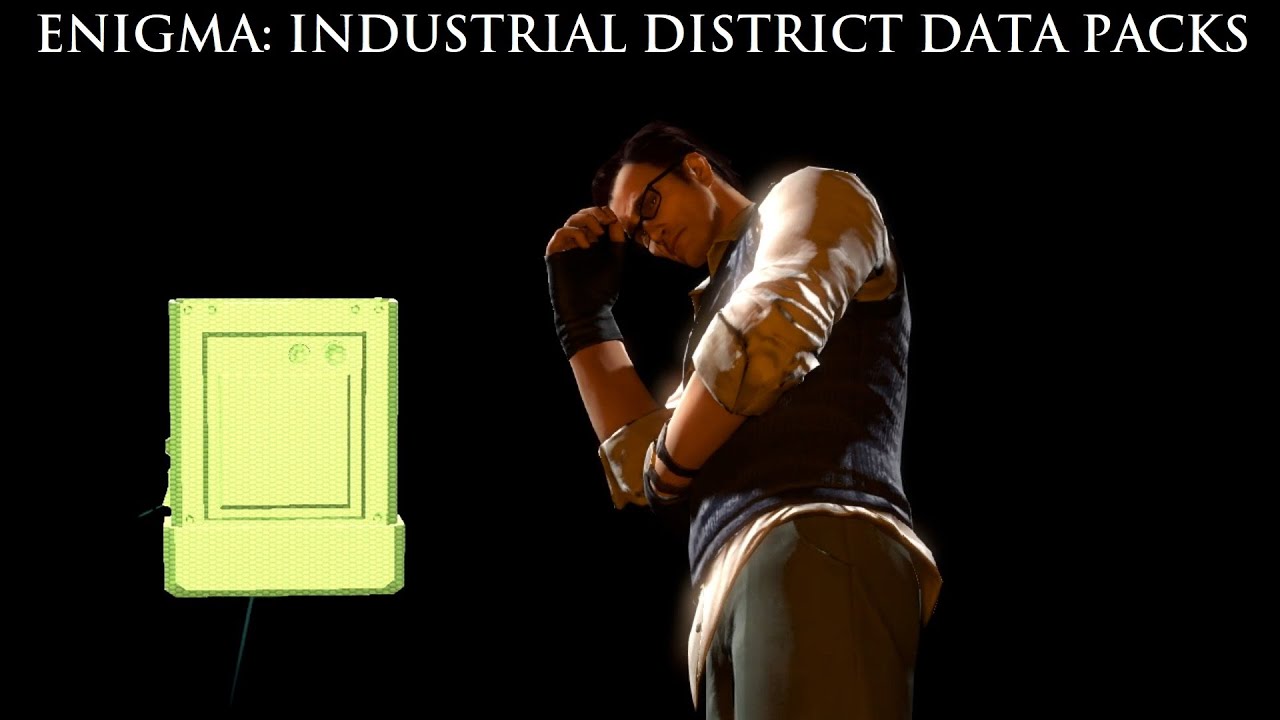 Arkham Origins Industrial District. Enigma Data Packs YouTube