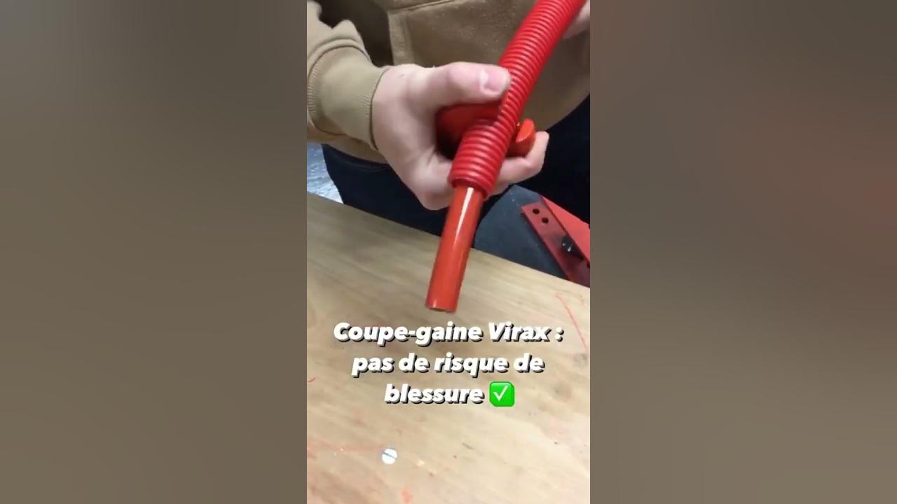 Comment couper les gaines sans abîmer le tube - le tuto VIRAX