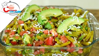 Ensalada de Nopal y Aguacate