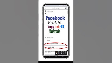 Facebook profile ka link copy kaise kare|How to copy a Facebook link
