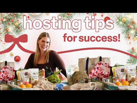 prepping & cooking a holiday dinner party (recipes from my new cookbook!!) thumbnail